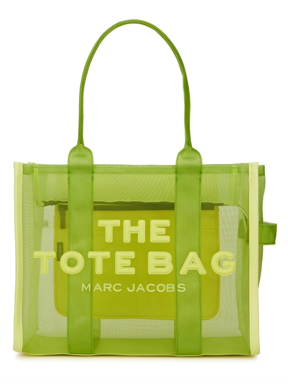 Marc Jacobs Lime Mesh Medium Tote